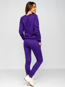 Bolf Damen Sportanzug Violett  0001