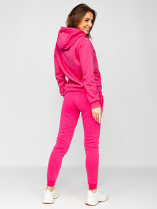 Bolf Damen Sportanzug mit Kapuze Rosa  0002