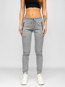 Bolf Damen Sporthose Grau  JX7725