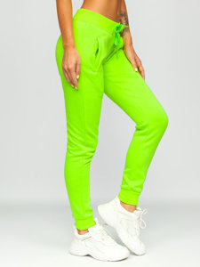 Bolf Damen Sporthose Grün-Neon  CK-01