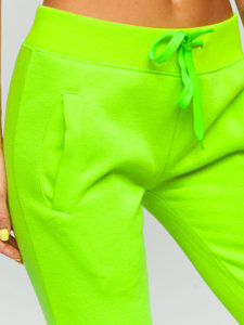 Bolf Damen Sporthose Grün-Neon  CK-01