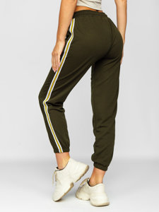 Bolf Damen Sporthose Khaki  YW01020B