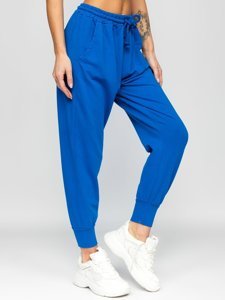 Bolf Damen Sporthose Kobaltblau  0011