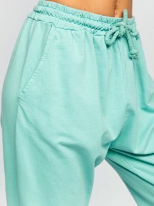 Bolf Damen Sporthose Mintgrün  0011