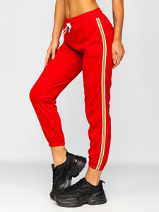 Bolf Damen Sporthose Rot  YW01020B