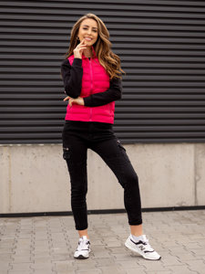 Bolf Damen Steppweste Rosa 23077