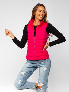 Bolf Damen Steppweste Rosa 23077