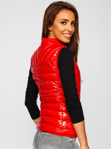 Bolf Damen Steppweste Rot  R0107A