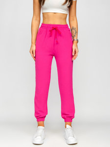 Bolf Damen Stoffhose Joggers Rosa W7322