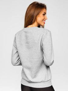 Bolf Damen Sweatshirt Grau  W01A