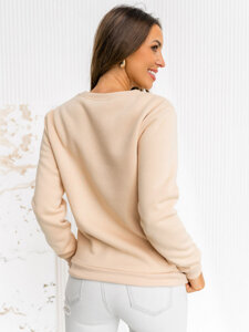 Bolf Damen Sweatshirt Hellbeige  W01