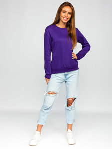 Bolf Damen Sweatshirt Violett  W01