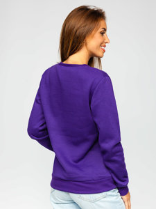 Bolf Damen Sweatshirt Violett  W01