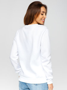 Bolf Damen Sweatshirt Weiß  W01A