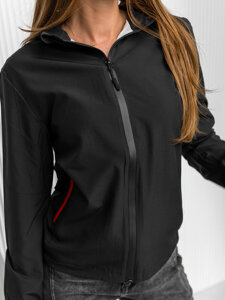 Bolf Damen Übergangsjace Sport Jacke Schwarz  HM097