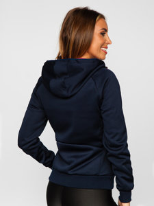 Bolf Damen Übergangsjacke Sportjacke Dunkalblau  KSW4009