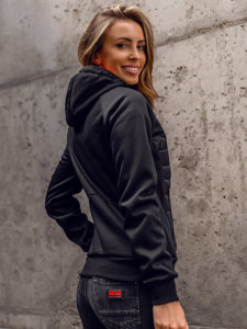 Bolf Damen Übergangsjacke Sportjacke Schwarz  KSW4009A