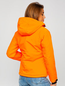 Bolf Damen Winterjacke Sportjacke Orange HH012A