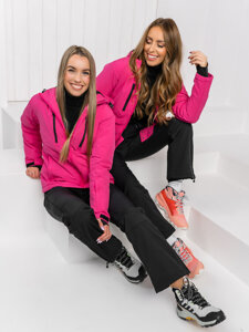 Bolf Damen Winterjacke Sportjacke Rosa  HH012B