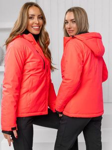 Bolf Damen Winterjacke Sportjacke Rosa-Neon  HH012B