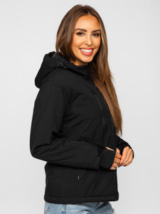 Bolf Damen Winterjacke Sportjacke Schwarz  HH012A