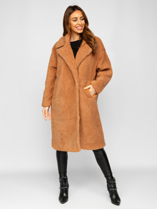 Bolf Damen Wintermantel Warm Camel AN105A