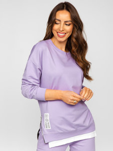 Bolf Damen Zweiteiler Sport Set Violett  VE05