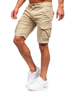 Bolf Heren Kurze Hose Cargoshorts Beige  YF2222