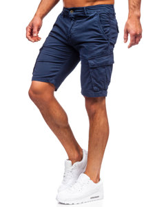 Bolf Heren Kurze Hose Cargoshorts Dunkelblau YF2222