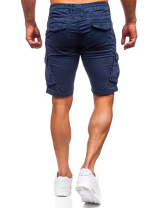 Bolf Heren Kurze Hose Cargoshorts Dunkelblau YF2222