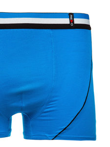 Bolf Herren Boxershorts Blau  1BE682V