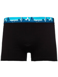 Bolf Herren Boxershorts Blau  1BE755