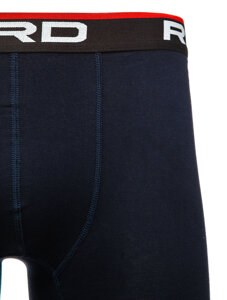 Bolf Herren Boxershorts  Dunkelblau7001