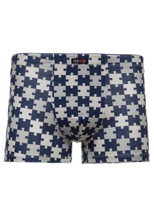 Bolf Herren Boxershorts Grau  1BE726