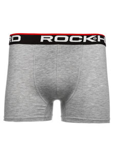 Bolf Herren Boxershorts Grau  7001