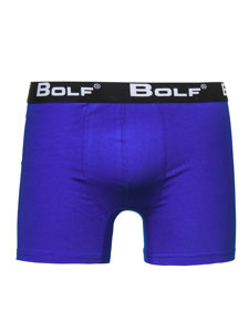 Bolf Herren Boxershorts Kobaltblau  0953-2P 2 PACK