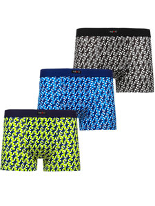 Bolf Herren Boxershorts Mehrfarbig  1BE707-3P 3 PACK