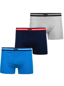 Bolf Herren Boxershorts Mehrfarbig 1BE732-3P 3 PACK