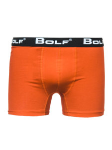 Bolf Herren Boxershorts Orange  0953-2P 2 PACK