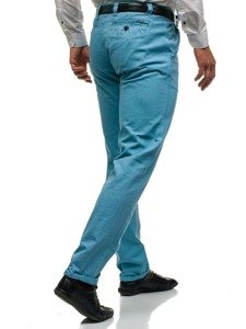 Bolf Herren Chino Hose Hellblau  6188