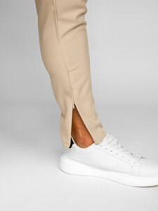 Bolf Herren Chinos Stoffhose Beige  0059