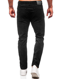 Bolf Herren Cordhose Schwarz  KA9916