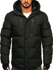 Bolf Herren Gepolsterte Winterjacke Khaki  5M771