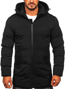 Bolf Herren Gepolsterte Winterjacke Schwarz  51M2208