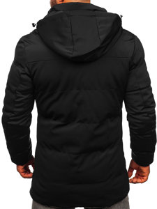 Bolf Herren Gepolsterte Winterjacke Schwarz  51M2208