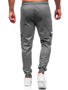 Bolf Herren Hose Cargohose Jogger Pants Anthrazit  JX5063