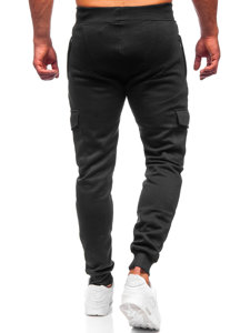 Bolf Herren Hose Cargohose Jogger Pants Schwarz  JX326