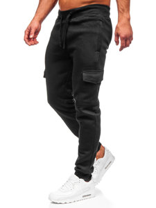 Bolf Herren Hose Cargohose Jogger Pants Schwarz  JX326