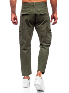 Bolf Herren Hose Cargohose Khaki  77323