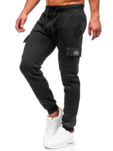 Bolf Herren Hose Cargohose Sporthose Schwarz  JX325